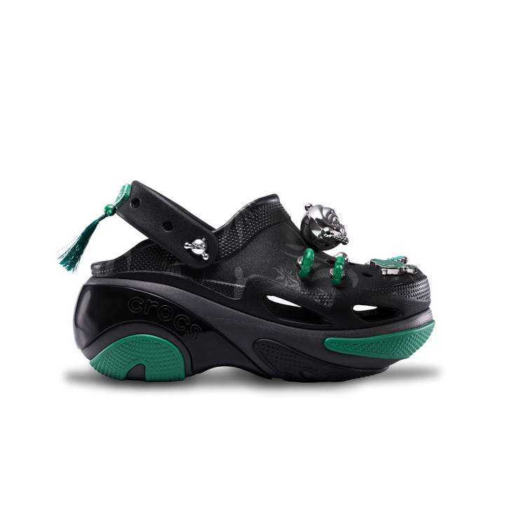 Giày Clog Unisex Pop Mart x Crocs Bubble Crush - Black - Crocs™ Việt Nam