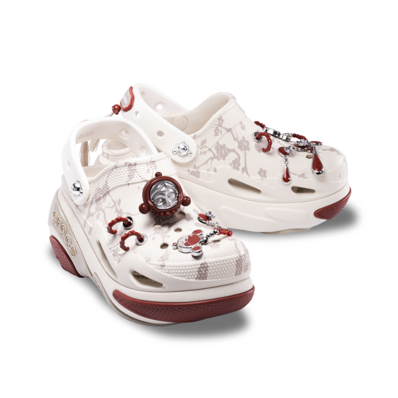 Giày Clog Unisex Pop Mart x Crocs Bubble Crush - Stucco