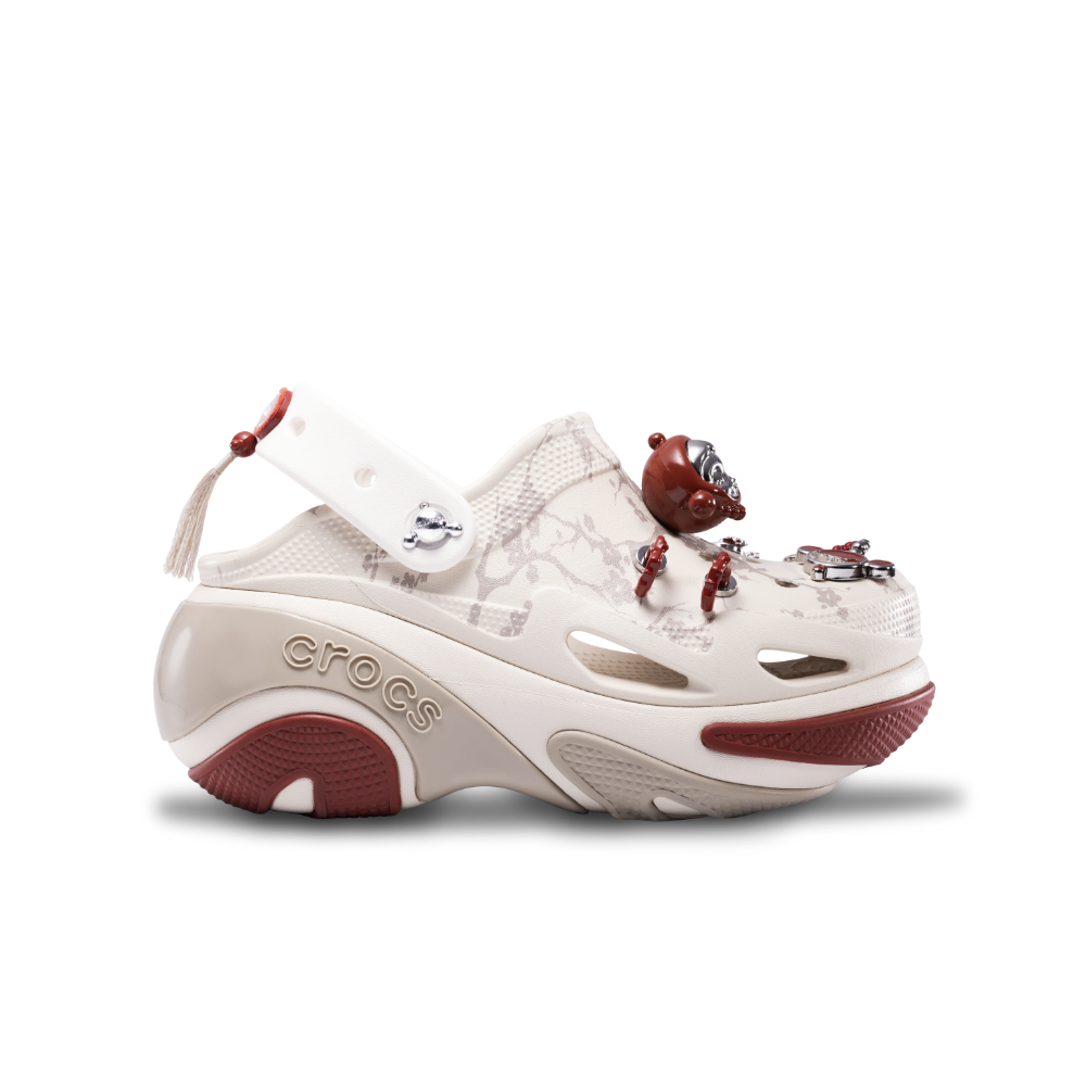 Giày Clog Unisex Pop Mart x Crocs Bubble Crush - Stucco