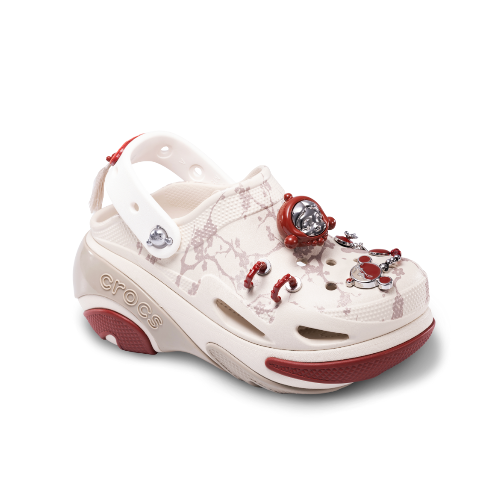 Giày Clog Unisex Pop Mart x Crocs Bubble Crush - Stucco