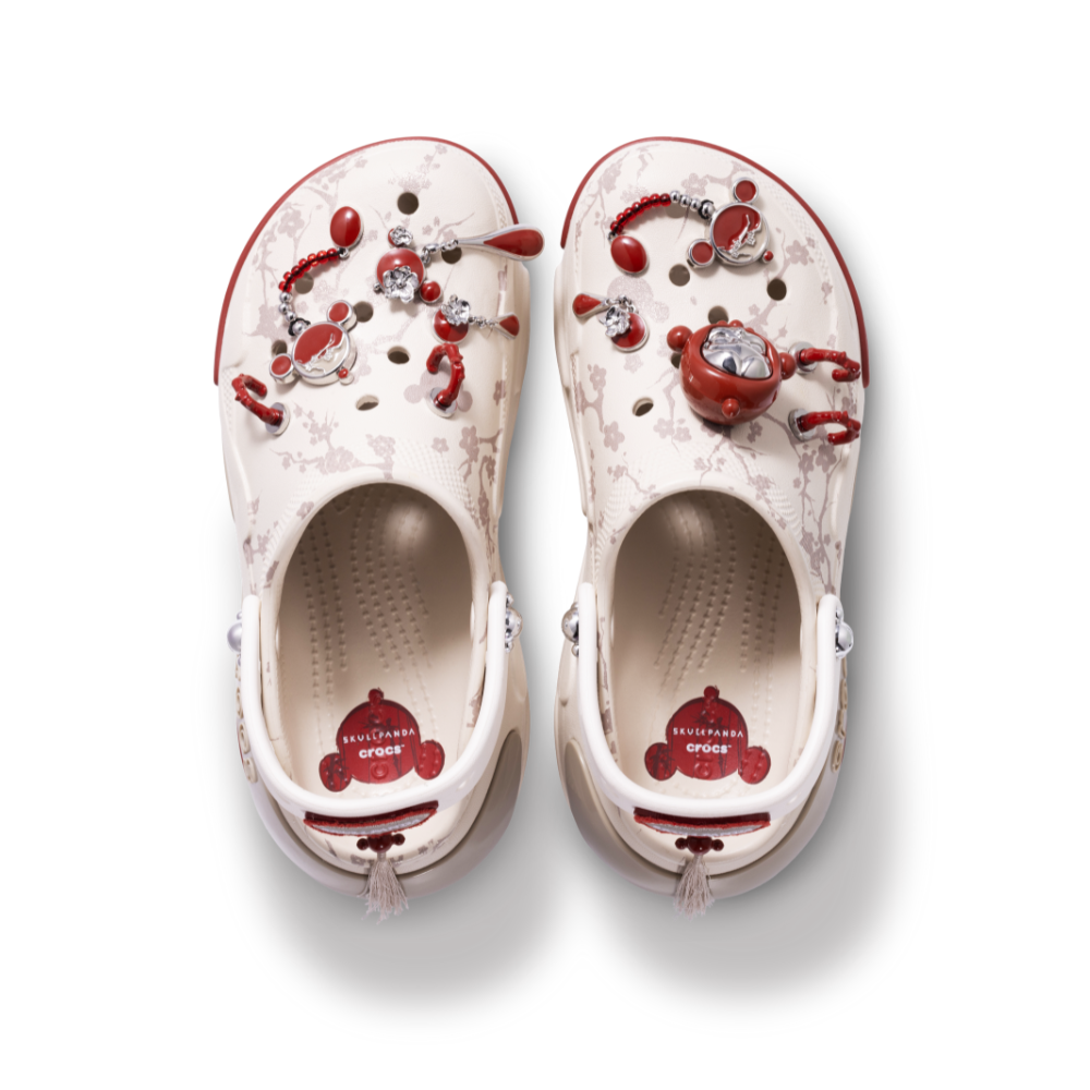 Giày Clog Unisex Pop Mart x Crocs Bubble Crush - Stucco