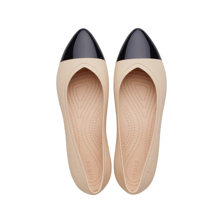 Giày Đế Bệt Nữ Crocs Brooklyn Dip Pointed - Shitake - Crocs™ Việt Nam