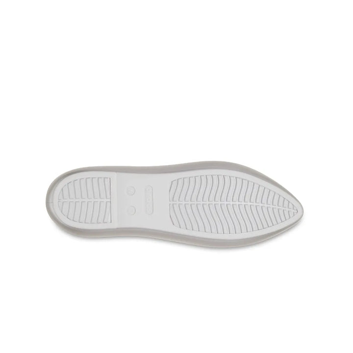 Giày Đế Bệt Nữ Crocs Brooklyn Metallic Pointed - Silver - Crocs™ Việt Nam
