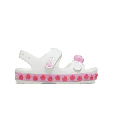 Giày Xăng Đan Trẻ Em Crocs Toddler Crocband Cruiser Pet - White