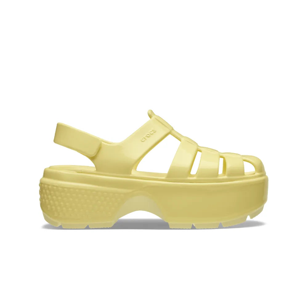 Sandals Yellow Womens Crocs Sandals High Sole Crocs Unisex Crocs