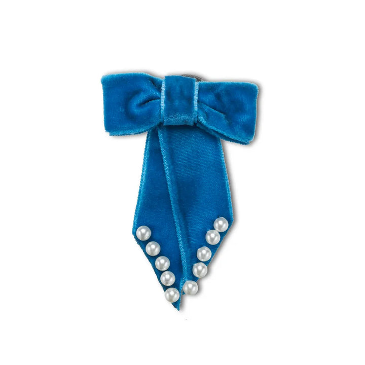 Jibbitz™ Charm Black Velvet Bow With Pearls - Crocs™ Việt Nam