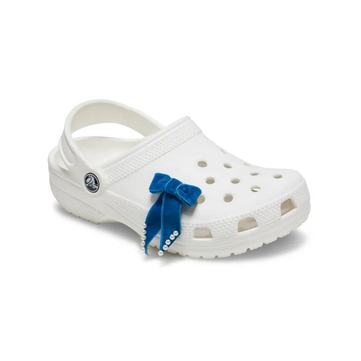 Jibbitz™ Charm Black Velvet Bow With Pearls - Crocs™ Việt Nam