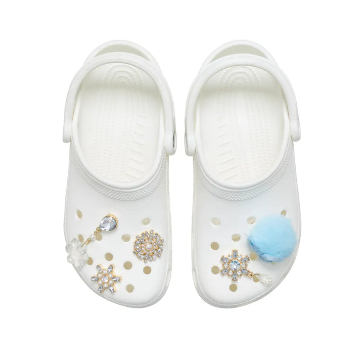 Jibbitz™ Charm Elevated Snowflake And Puff - Crocs™ Việt Nam