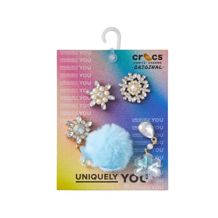 Jibbitz™ Charm Elevated Snowflake And Puff - Crocs™ Việt Nam