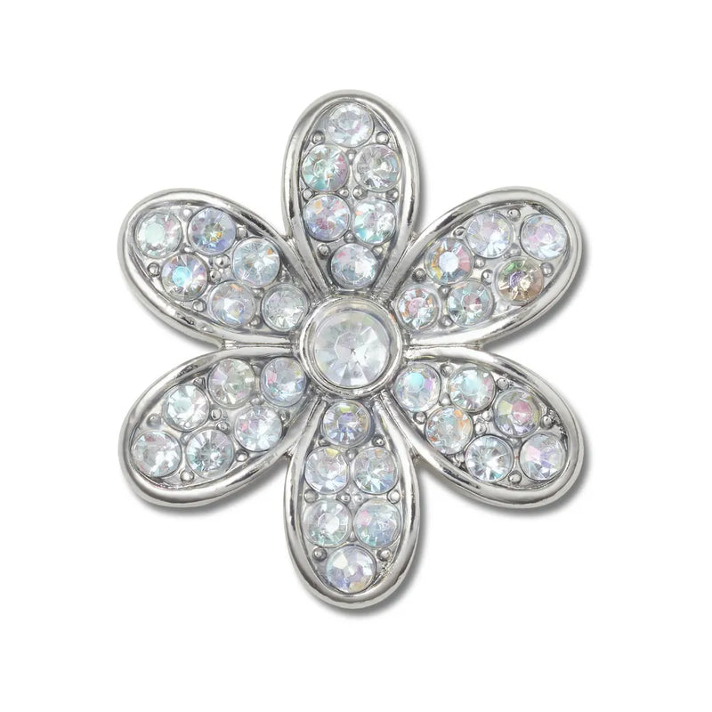 Jibbitz™ Charm Silver Mnchrm Daisy 1