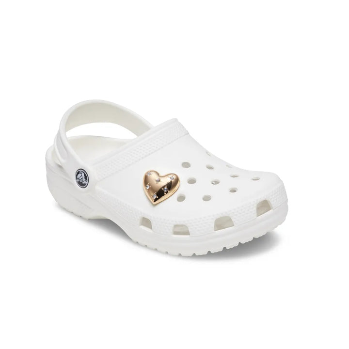 Jibbitz™ Charm Gold Encrusted Heart - Crocs™ Việt Nam