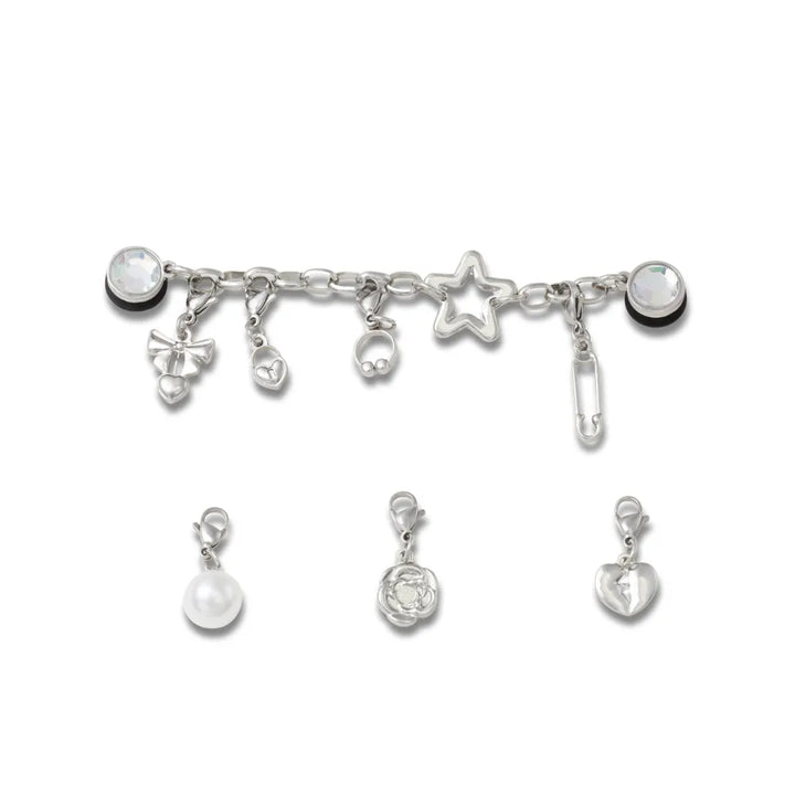 Jibbitz™ Charm Removable Punk Silver Charm Chain - Crocs™ Việt Nam