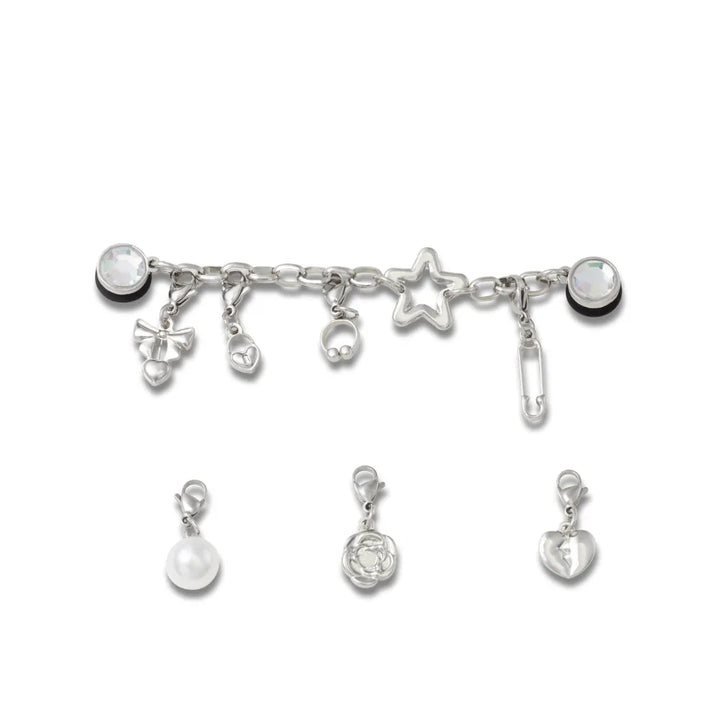 Jibbitz™ Charm Removable Punk Silver Charm Chain - Crocs™ Việt Nam