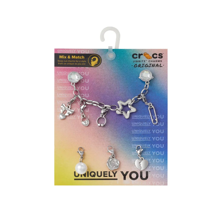Jibbitz™ Charm Removable Punk Silver Charm Chain - Crocs™ Việt Nam