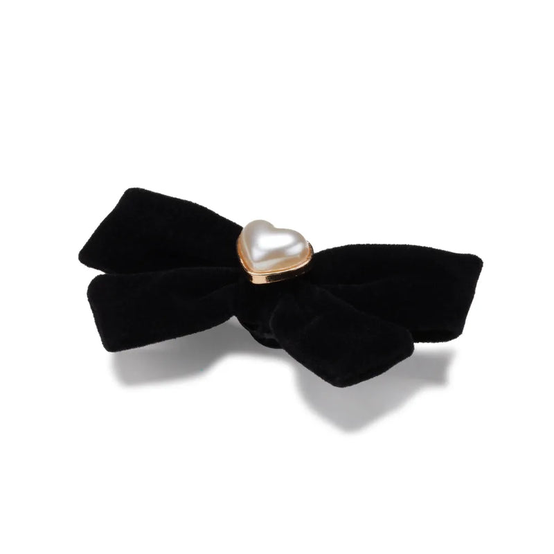 Jibbitz™ Charm Velvet and Pearl Bow