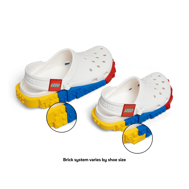 Giày Clog Unisex Crocs LEGO® Creativity - White - Crocs™ Việt Nam