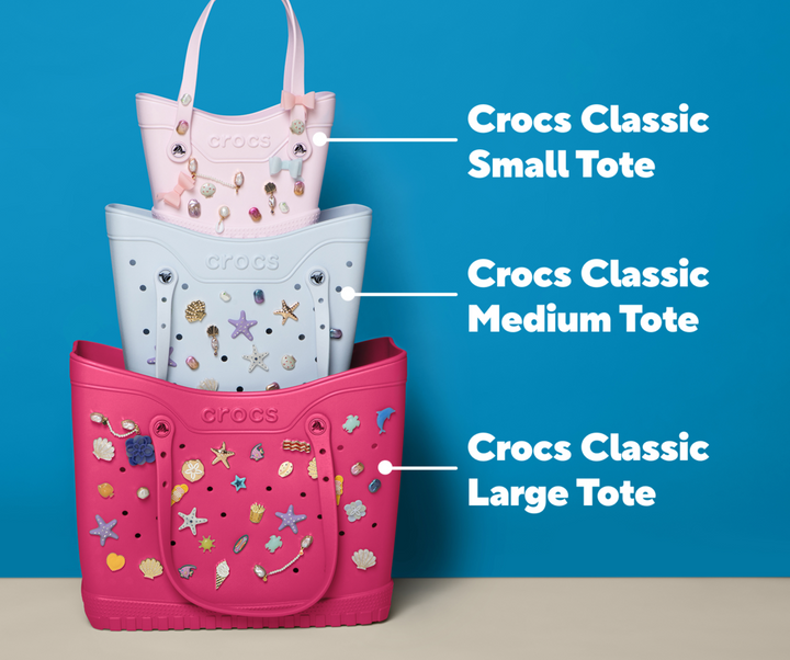 Túi Tote Crocs Classic Medium - Black - Crocs™ Việt Nam