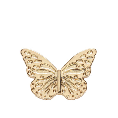 Jibbitz™ Charm Elevated Gold Butterfly