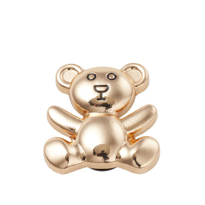 Jibbitz™ Charms Gold Teddy Bear