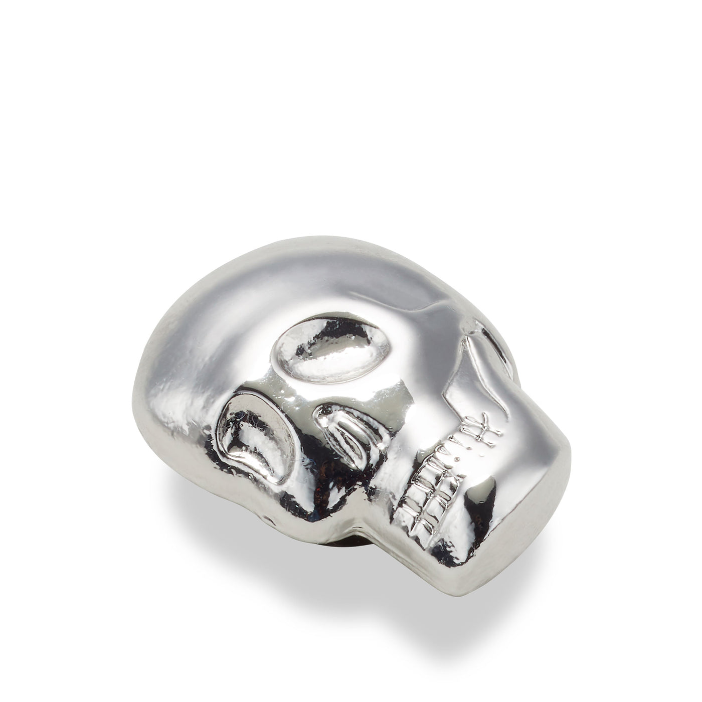 Jibbitz™ Charms Silver 3D Skull