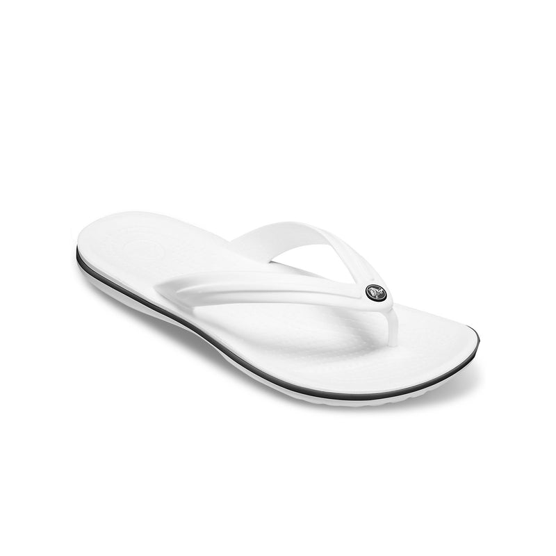 Dép Xỏ Ngón Unisex Crocs Crocband - White
