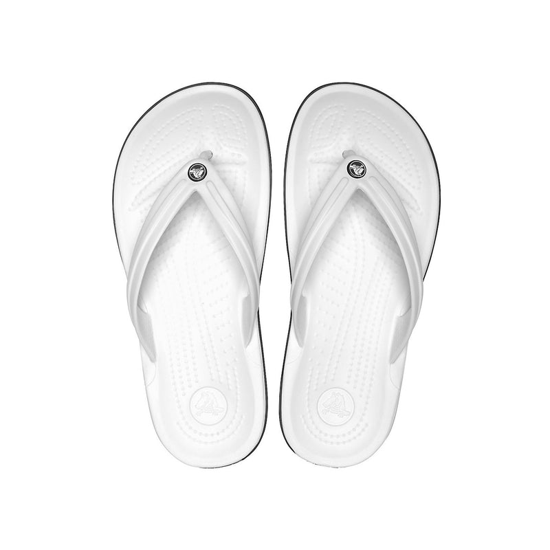 Dép Xỏ Ngón Unisex Crocs Crocband - White