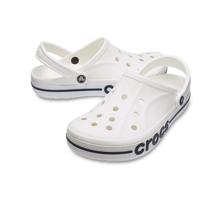 Giày Clog Unisex Crocs Bayaband - White - Crocs™ Việt Nam