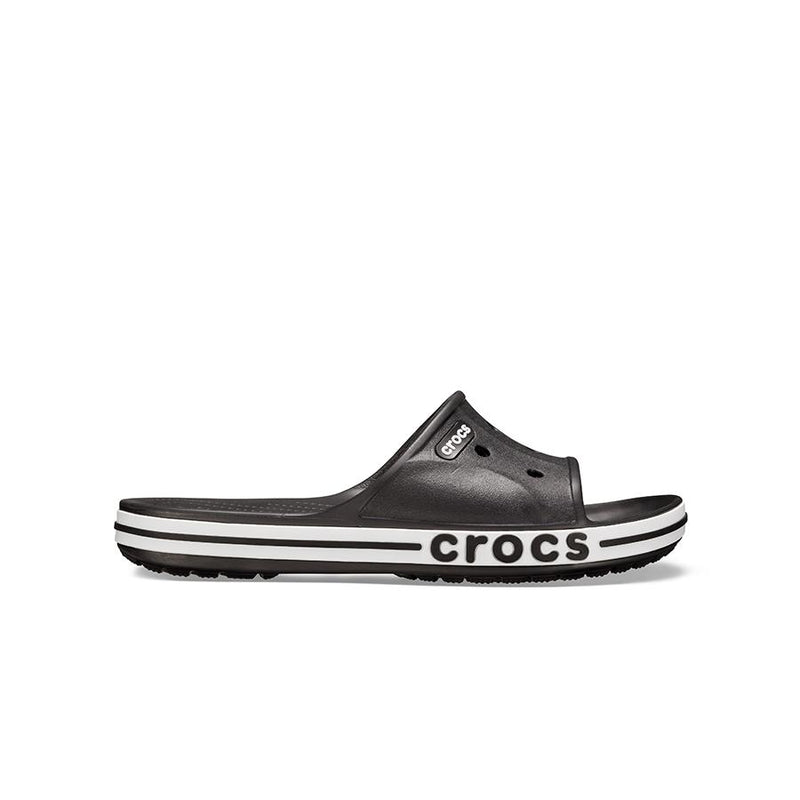 Dép Quai Ngang Unisex Crocs Bayaband - Black