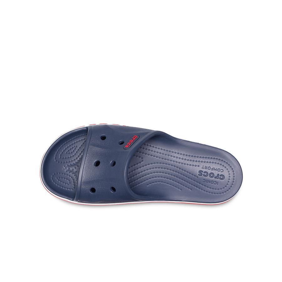 Dép Quai Ngang Unisex Crocs Bayaband - Navy/Pepper