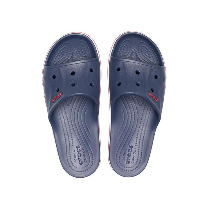 Dép Quai Ngang Unisex Crocs Bayaband - Navy/Pepper - Crocs™ Việt Nam
