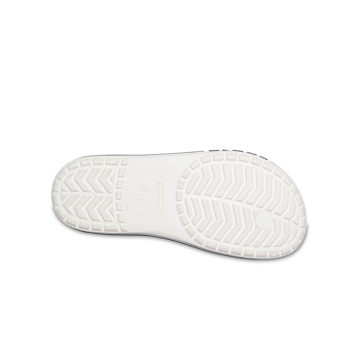 Dép Xỏ Ngón Unisex Crocs Bayaband - White/Navy - Crocs™ Việt Nam