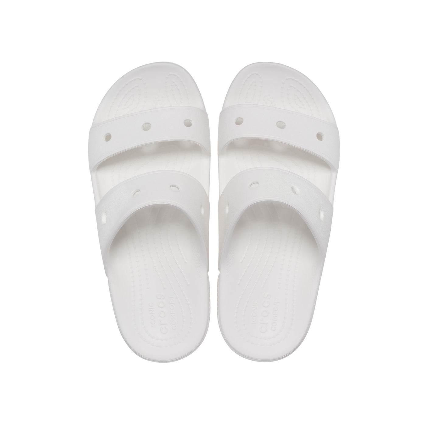 Dép Xăng Đan Unisex Crocs Classic - White