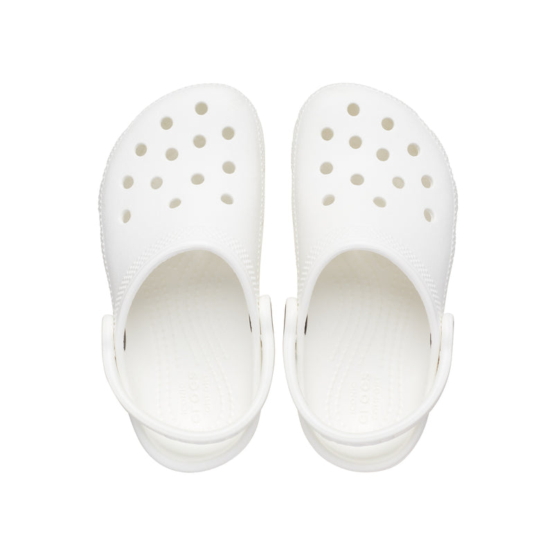 Giày Clog Trẻ Em Crocs Toddler Classic - White