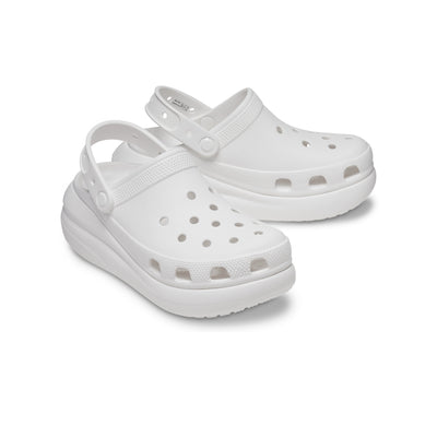 Giày Clog Unisex Crocs Crush Classic - White