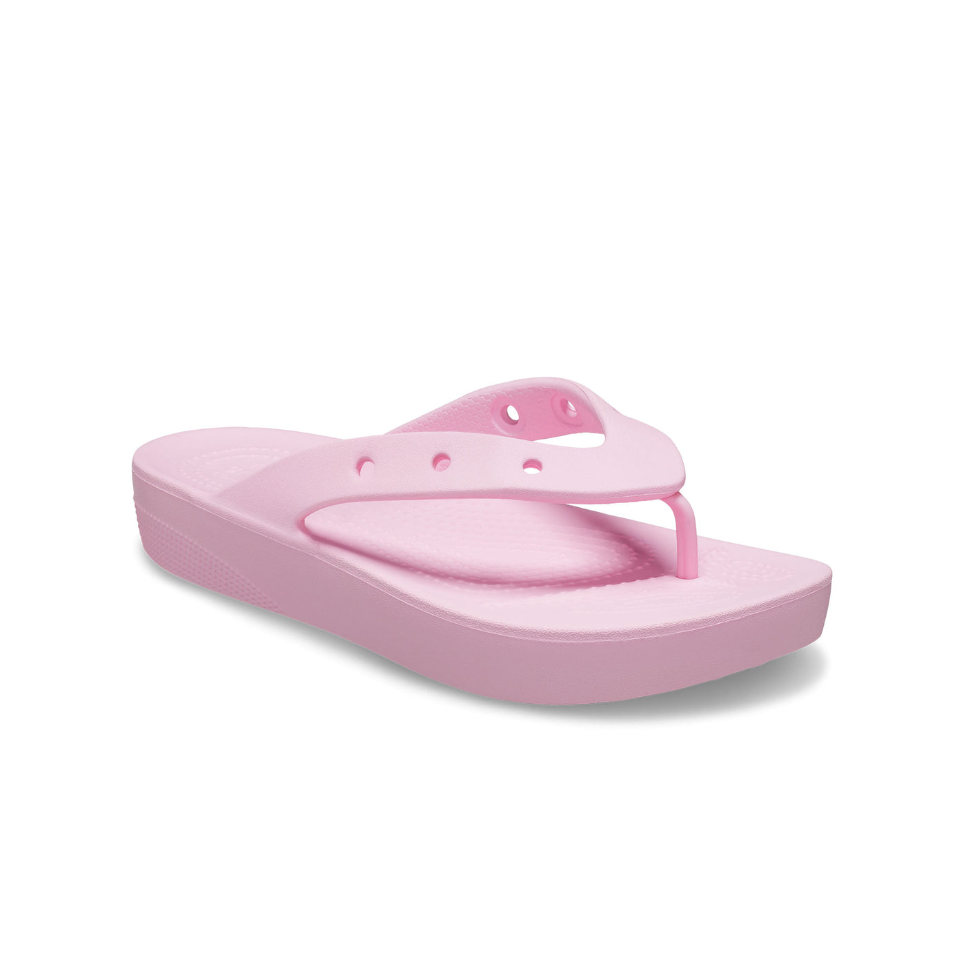 Dép Xỏ Ngón Nữ Crocs Platform Classic - Flamingo