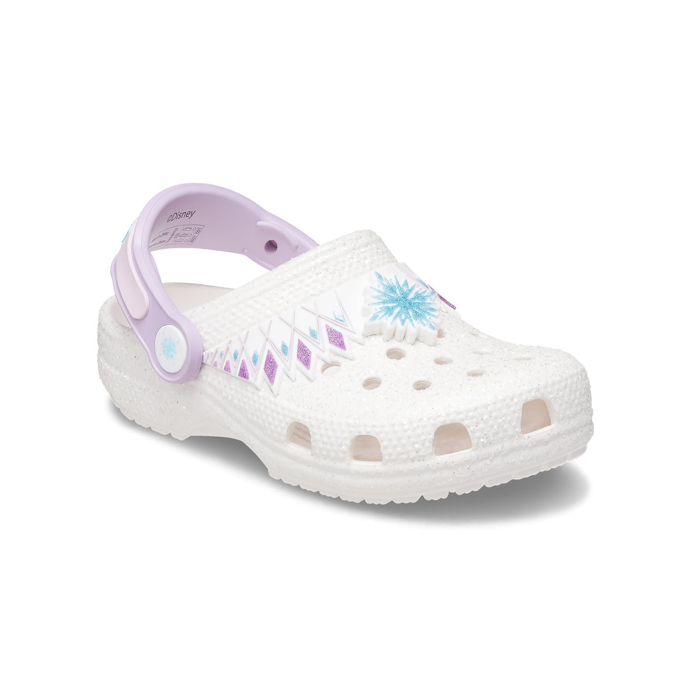 Giày Clog Trẻ Em Crocs Toddler I Am Frozen Ii Funlab - White