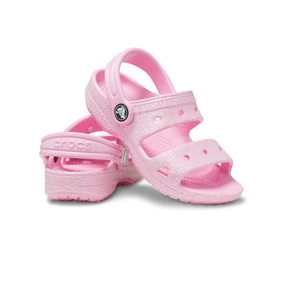 Xăng Đan Trẻ Em Crocs Toddler Classic Crocs Glitter - Flamingo