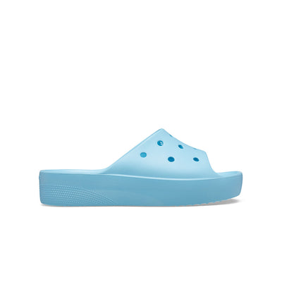 Dép Quai Ngang Nữ Crocs Classic Platform - Arctic