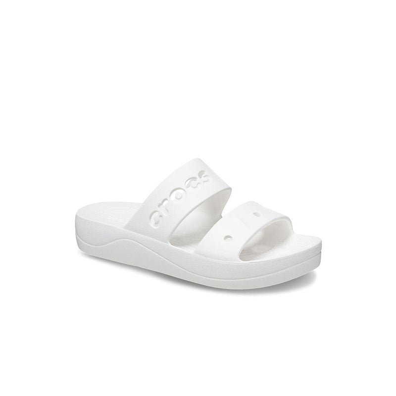 Dép Xăng Đan Nữ Crocs Baya Platform - White