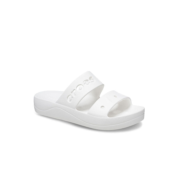 Dép Xăng Đan Nữ Crocs Baya Platform - White - Crocs™ Việt Nam