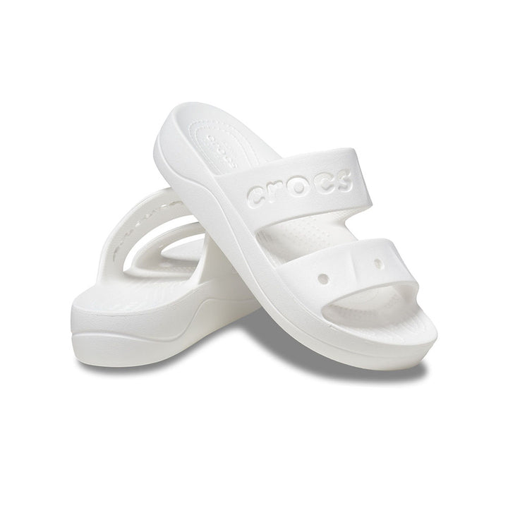 Dép Xăng Đan Nữ Crocs Baya Platform - White - Crocs™ Việt Nam